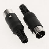 Maxbell DIN Mini Pin Male Plug Audio Jack Connector for Keyboard/Mouse DIY 4 Pin - Aladdin Shoppers