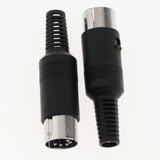 Maxbell DIN Mini Pin Male Plug Audio Jack Connector for Keyboard/Mouse DIY 5 Pin - Aladdin Shoppers