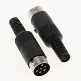 Maxbell DIN Mini Pin Male Plug Audio Jack Connector for Keyboard/Mouse DIY 6 Pin - Aladdin Shoppers