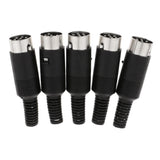 Maxbell DIN Mini Pin Male Plug Audio Jack Connector for Keyboard/Mouse DIY 6 Pin - Aladdin Shoppers