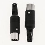 Maxbell DIN Mini Pin Male Plug Audio Jack Connector for Keyboard/Mouse DIY 8 Pin - Aladdin Shoppers
