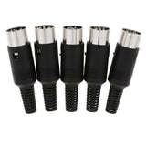 Maxbell DIN Mini Pin Male Plug Audio Jack Connector for Keyboard/Mouse DIY 8 Pin - Aladdin Shoppers