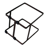 Maxbell Dish Drainer Metal Dish Drying Rack Dinner Plates Rack Stand Holder Black - Aladdin Shoppers