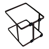 Maxbell Dish Drainer Metal Dish Drying Rack Dinner Plates Rack Stand Holder Black - Aladdin Shoppers