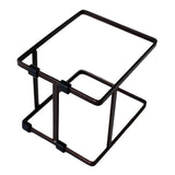 Maxbell Dish Drainer Metal Dish Drying Rack Dinner Plates Rack Stand Holder Black - Aladdin Shoppers