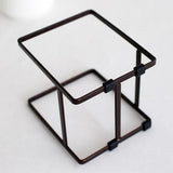 Maxbell Dish Drainer Metal Dish Drying Rack Dinner Plates Rack Stand Holder Black - Aladdin Shoppers