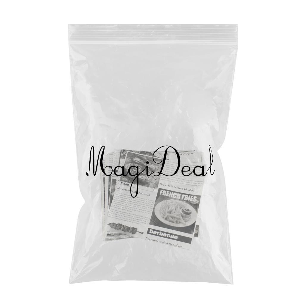 Maxbell Disposable Oil Paper French Fries Cup Fried Popcorn Storage Box English - Aladdin Shoppers