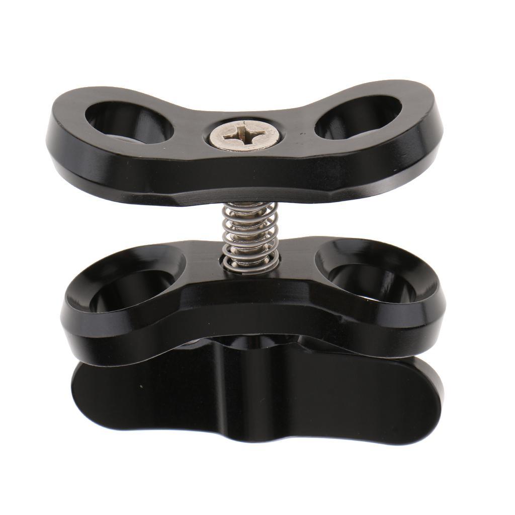 Maxbell Diving Light Butterfly-type Clamp Clip + Ball Adapter For Gopro Hero 5 4 3+ 3 Action Camera - Aladdin Shoppers