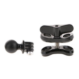 Maxbell Diving Light Butterfly-type Clamp Clip + Ball Adapter For Gopro Hero 5 4 3+ 3 Action Camera - Aladdin Shoppers