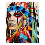 Maxbell DIY 5D Diamond Painting With Stitch Kit Indians Picture For Home Decor - Aladdin Shoppers