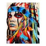 Maxbell DIY 5D Diamond Painting With Stitch Kit Indians Picture For Home Decor - Aladdin Shoppers