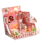 Maxbell DIY Assembly Miniature Dollhouse Model Kit - Dream Childhood Themed - Aladdin Shoppers