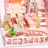 Maxbell DIY Assembly Miniature Dollhouse Model Kit - Dream Childhood Themed - Aladdin Shoppers