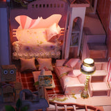 Maxbell DIY Assembly Miniature Dollhouse Model Kit - Dream Childhood Themed - Aladdin Shoppers