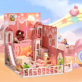 Maxbell DIY Assembly Miniature Dollhouse Model Kit - Dream Childhood Themed - Aladdin Shoppers