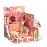 Maxbell DIY Assembly Miniature Dollhouse Model Kit - Dream Childhood Themed - Aladdin Shoppers