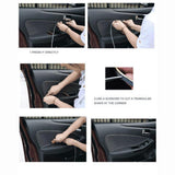 Maxbell DIY Car Interior Decor Door Moulding Styling Strip Trim Decals Line gold - Aladdin Shoppers