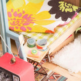 Maxbell DIY Dollhouse Miniature Kit Dessert House with Food Drink Craft Toy Kid Gift - Aladdin Shoppers