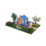 Maxbell DIY Dolls House Garden Handcrafts Miniature Project Kids Hand-on Toy Blue - Aladdin Shoppers