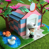 Maxbell DIY Dolls House Garden Handcrafts Miniature Project Kids Hand-on Toy Gifts - Aladdin Shoppers