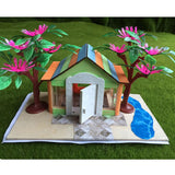 Maxbell DIY Dolls House Garden Handcrafts Miniature Project Kids Hand-on Toy Gifts - Aladdin Shoppers