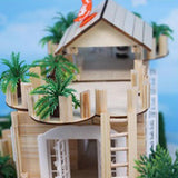 Maxbell DIY Dolls House Garden Handcrafts Miniature Project Kids Hand-on Toy Gray - Aladdin Shoppers