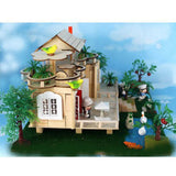 Maxbell DIY Dolls House Garden Handcrafts Miniature Project Kids Hand-on Toy Gray - Aladdin Shoppers