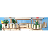 Maxbell DIY Dolls House Garden Handcrafts Miniature Project Kids Hand-on Toy Gray - Aladdin Shoppers