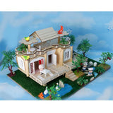 Maxbell DIY Dolls House Garden Handcrafts Miniature Project Kids Hand-on Toy Gray - Aladdin Shoppers