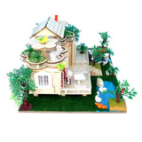 Maxbell DIY Dolls House Garden Handcrafts Miniature Project Kids Hand-on Toy Gray - Aladdin Shoppers