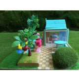 Maxbell DIY Dolls House Garden Handcrafts Miniature Project Kids Hand-on Toy Green - Aladdin Shoppers