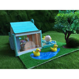 Maxbell DIY Dolls House Garden Handcrafts Miniature Project Kids Hand-on Toy Green - Aladdin Shoppers