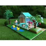 Maxbell DIY Dolls House Garden Handcrafts Miniature Project Kids Hand-on Toy Green - Aladdin Shoppers
