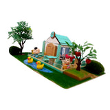 Maxbell DIY Dolls House Garden Handcrafts Miniature Project Kids Hand-on Toy Green - Aladdin Shoppers