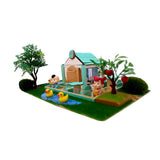 Maxbell DIY Dolls House Garden Handcrafts Miniature Project Kids Hand-on Toy Green - Aladdin Shoppers