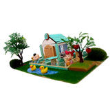 Maxbell DIY Dolls House Garden Handcrafts Miniature Project Kids Hand-on Toy Green - Aladdin Shoppers