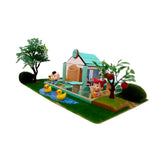 Maxbell DIY Dolls House Garden Handcrafts Miniature Project Kids Hand-on Toy Green - Aladdin Shoppers