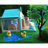 Maxbell DIY Dolls House Garden Handcrafts Miniature Project Kids Hand-on Toy Green - Aladdin Shoppers