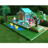 Maxbell DIY Dolls House Garden Handcrafts Miniature Project Kids Hand-on Toy Green - Aladdin Shoppers