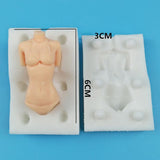 Maxbell DIY Silicone Female Mold Toys Model Doll Body Parts Making Supplies Mold #5 - Aladdin Shoppers