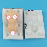 Maxbell DIY Silicone Female Mold Toys Model Doll Body Parts Making Supplies Mold #5 - Aladdin Shoppers