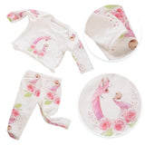 Maxbell Doll Clothes Pajamas Suit Sleepwear for 18'' Dolls Pony - Aladdin Shoppers