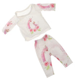 Maxbell Doll Clothes Pajamas Suit Sleepwear for 18'' Dolls Pony - Aladdin Shoppers