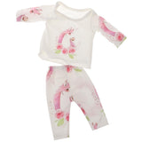 Maxbell Doll Clothes Pajamas Suit Sleepwear for 18'' Dolls Pony - Aladdin Shoppers