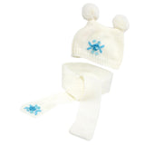 Maxbell Doll Clothes Scarf Hat with Flower for 18inch Doll Blue - Aladdin Shoppers