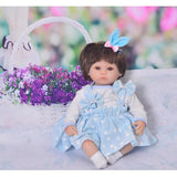 Maxbell Doll Clothes Set Romper Dress Socks for 17-18inch Reborn Baby Girl Dolls - Aladdin Shoppers