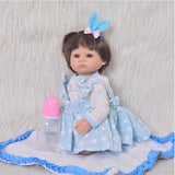 Maxbell Doll Clothes Set Romper Dress Socks for 17-18inch Reborn Baby Girl Dolls - Aladdin Shoppers