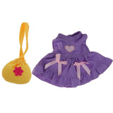 Maxbell Doll Clothes Sleeveless Dress Skirt and Shoulder Bag for 25cm Mellchan Doll - Aladdin Shoppers