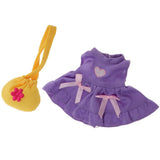 Maxbell Doll Clothes Sleeveless Dress Skirt and Shoulder Bag for 25cm Mellchan Doll - Aladdin Shoppers