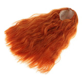 Maxbell Doll Curly Hair Wig for 1/4 BJD Dolls Making and Repair Supplies Carroty - Aladdin Shoppers